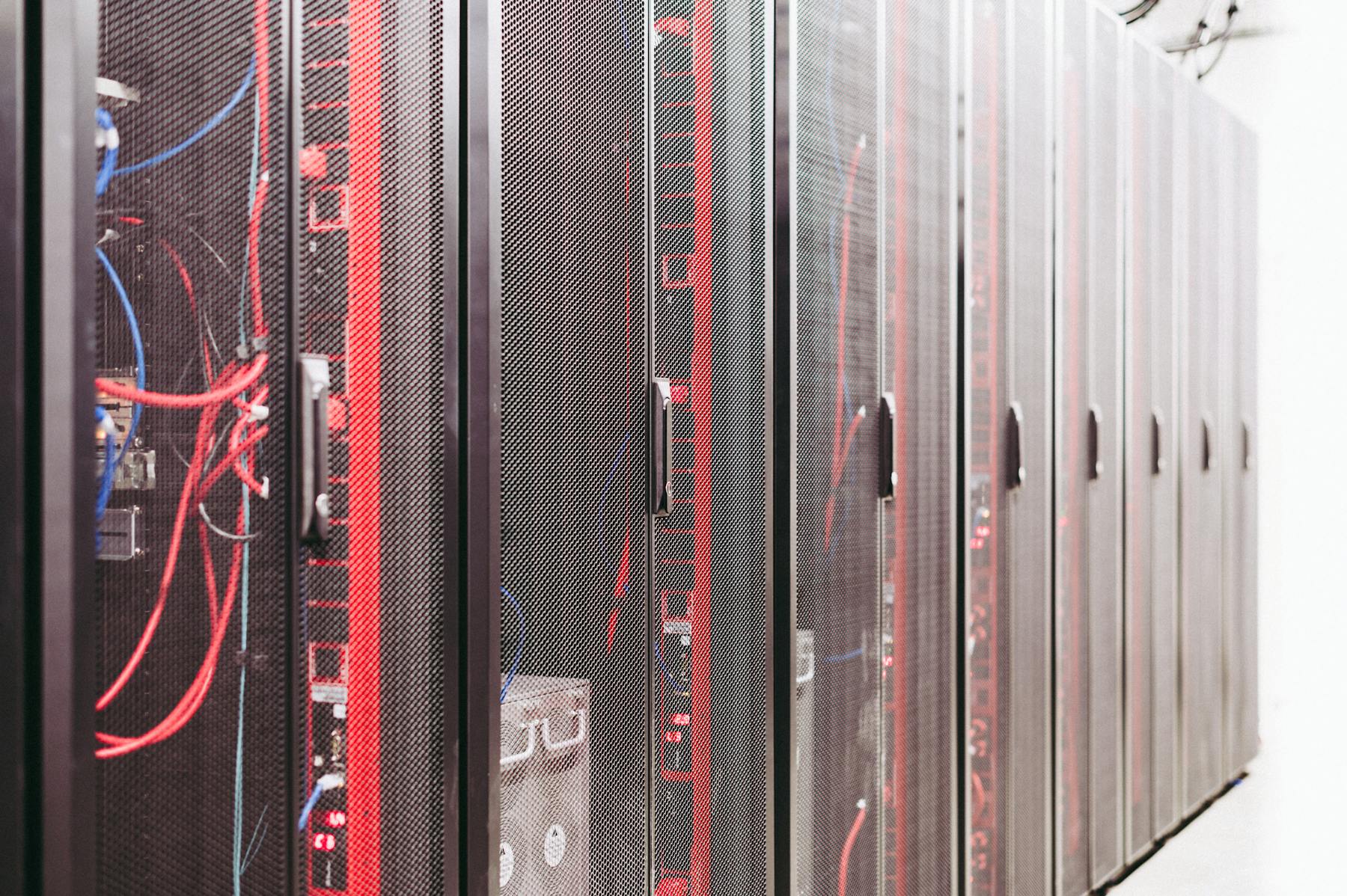 Data center server aisle