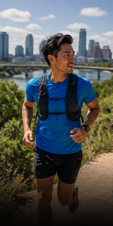 Urban trail runner customer profile in Austin, TX